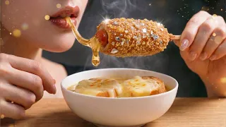 Making a Korean Corn Dog… But It’s Made of GLASS?🇰🇷