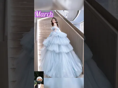 💥choose your birthday✨ month and See your gown💫#subscribe #dhanlaxmi