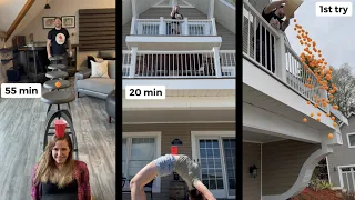 Ping Pong Ball Trick Shots #trickshot #pingpong #trickshots #pingpongball