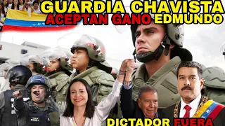 La Guardia Chavista ACEPTA A EDMUNDO GONZALEZ como PRESIDENTE de VENEZUELA Se Irá NICOLAS MADURO