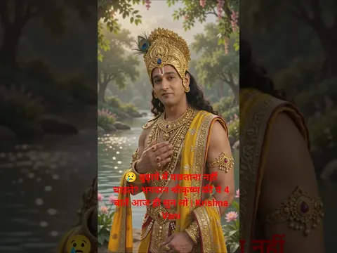 😢 Krishna Vani | बुढ़ापे में पछताना नहीं चाहते? अभी सुन लो ये 4 बातें | Life Changing Motivation