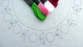 Super Unique Hand Embroidery Neck Design for Kurti Brazilian Embroidery Stitches Flower Design