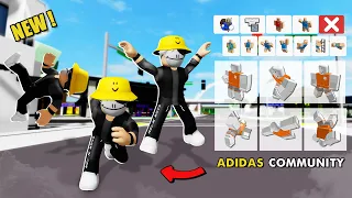 NEW!! SECRET ANIMATION PACK (ADIDAS COMMUNITY) Di Brookhaven ID/CODES - Roblox