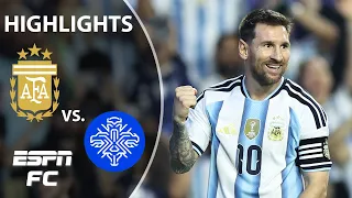 Argentina vs. Iceland | Full Game Highlights | ESPN FC