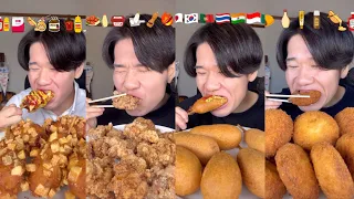 ASMR ザックザク系の揚げ物爆食い【咀嚼音/Mukbang】【ショート動画まとめver.(BGM無)】