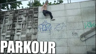 PARKOUR vs PAREDE! (Passei mal)