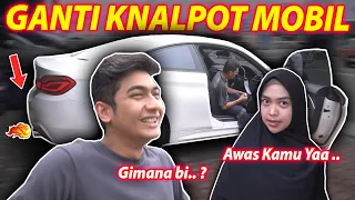 REAKSI RICIS DENGER SUARA MOBIL BARU ABANG .. Kira-kira dia suka gak ya ? wkwk