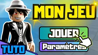 Comment créer un MENU sur ROBLOX ? [2024]
