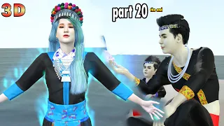 nkauj ntses thiab tub huab tais hmong Animation 3d iclone daim kawg part 20