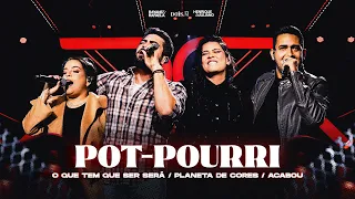Rayane e Rafaela e ​@HenriqueeJuliano - O QUE TEM QUE SER SERÁ/ PLANETA DE CORES/ ACABOU - [Ao Vivo]