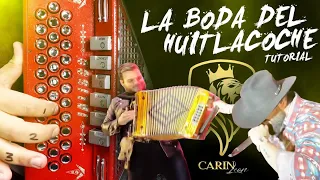 La boda del Huitlacoche acordeon tutorial completo (Con Solo)