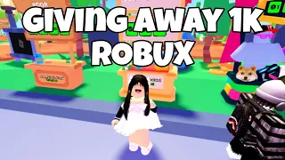 giving away 1k ROBUX because I reached 600k subscribers