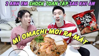 2 anh em shock toàn tập sau khi ăn MÌ OMACHI MỚI RA MẮT🍜🦑🇻🇳