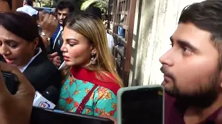 Rakhi Sawant Spotted At Dindoshi Court Goregaon