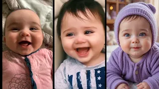 Cute Baby Funniest moments || Funnyiest Baby Talking Mama and Papa 