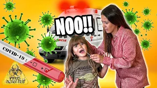 TIPOS DE FAMILIARES HACIENDO LA PRUEBA DEL COVID