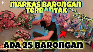 GREBEK!! MARKAS 25 BARONGAN TERBANYAK DI #PEKANBARU PENGERAJIN MAS DARWIN.