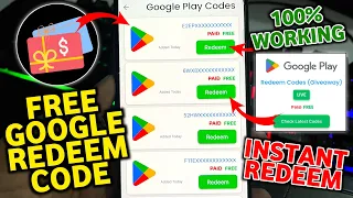 Redeem Code | New Redeem Code App | Redeem Code Earning App