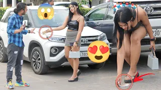 सुन्दर लड़कियां क्या पैसो की भूखी होती हैं ?? 🧐 | SOCIAL EXPERIMENT | ANMOL K PRANK