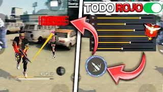 ✅SENSIBILIDAD FREE FIRE SEGUIMIENTO CABEZA😱 CONFIGURACIÓN PARA DAR TODO ROJO EN FREEFIRE