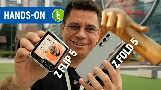 GALAXY Z FLIP 5 e FOLD 5, TAB S9 e WATCH 6: confira TODOS os LANÇAMENTOS da SAMSUNG | Hands-On