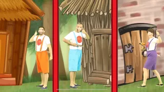 Soplaré soplaré, EN VIVO,  LOS TRES CERDITOS Y EL LOBO FEROZ( cuento de los tres chanchitos)
