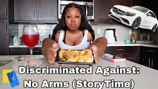 I'VE BEEN DISCRIMINATED AGAINST FOR HAVING NO ARMS!!!😰(STORYTIME)