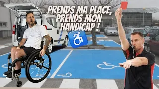 HONTEUX : Ils se garent sans carte sur les places handicapées !!!