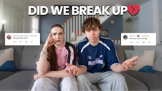 DID WE BREAK UP.....💔⁉️