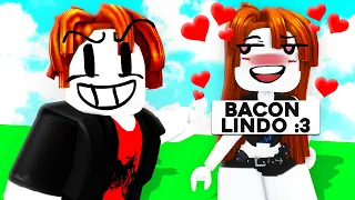 BACON DEU EM CIMA DE MIM NO ROBLOX 🤨(ainda tirou onda da minha cara)