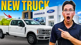 Picking Up My New Truck!