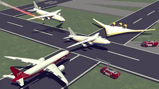 Runway Collisions & Airport Accidents #5 | Besiege