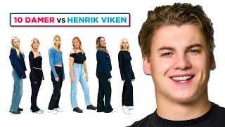 10 DAMER vs HENRIK VIKEN