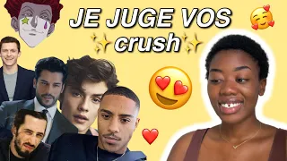 je juge vos ✨ crush ✨ | Rachel Dmt