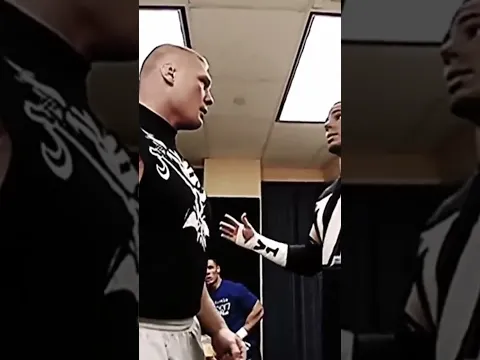 المصارع استفز بروك ليزنر و بعدها صار شي ؟! صدمه