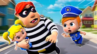 Cinco Ladrones de Puntillas - Canciones Infantiles - WOA song Spanish