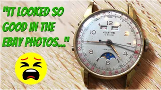 It looked so good in the eBay photos... 😫