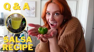 Q & A While Making Salsa