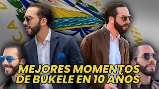 Bukele y sus momentos más icónicos en más de una década en la política #elsalvador #nayibbukele