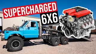 we're building a MONSTER engine for a MASSIVE truck