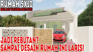 Desain rumah 5x10 yang jadi rebutan laris manis!