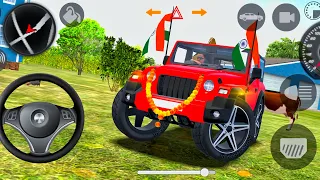 Modified Mahindra Thar😈Games:Indian Red Thar (Gadi Wala Games) Car Game - Android Gameplay