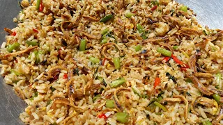Cara Buat Nasi Goreng Kampung Yang Padu Pedas Kaw Kaw | Cara Orang Kampung