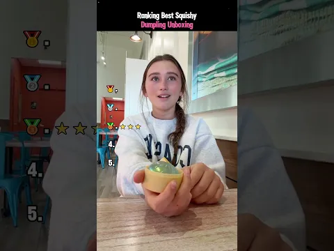Ranking Best Squishy Dumpling Unboxing. #squishydumpling #unboxing