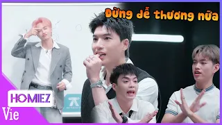HIEUTHUHAI mắc cỡ vì biểu cảm quyến rũ của Jsol, RHYDER trổ tài hội họa khiến ATUS điếng người