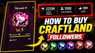 How To Buy Craftland Followers In Free Fire 😱 Craft Points Kaise Milega | Craftland Map