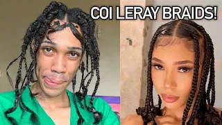 Doing The Coi Leray Braids
