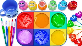 Satisfying Video DIY How To Make Rainbow Balloon Color FORM Glitter Sprunki Slime Cutting Candy ASMR