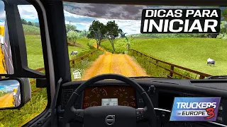 Truckers of Europe 3 - DICAS PARA INCIAR O JOGO