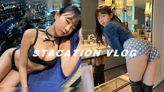 동생 생일 기념 호캉스라고 하고 일 시키기ㅣ쏘피텔 첫 방문 브이로그ㅣ클럽 라운지, 헬스장, 수영장, 야경 야무지게 호텔 1박에 다!